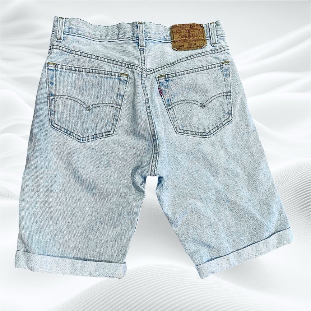 Levi's Light Blue Jean Shorts for Men